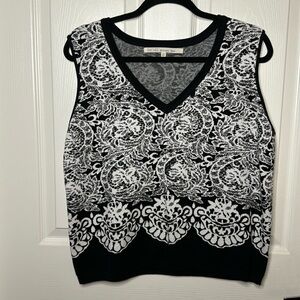 V-neck sweater tank